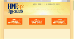 Desktop Screenshot of hmespecialists.com
